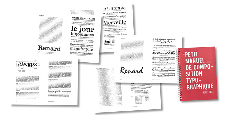 Exemples de pages et couverture