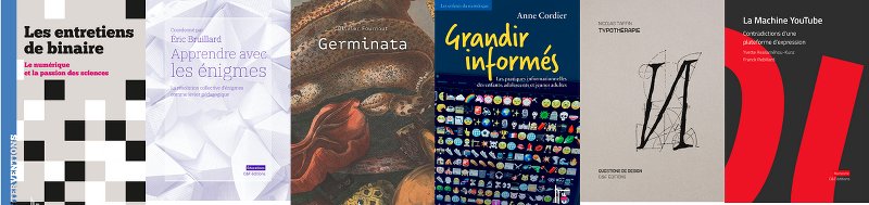 Couverture des titres parus en 2023