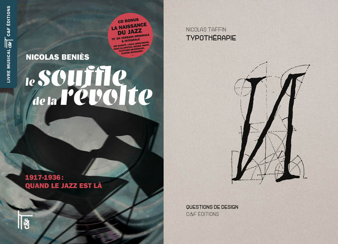 Entre jazz et typographie. Deux couvertures