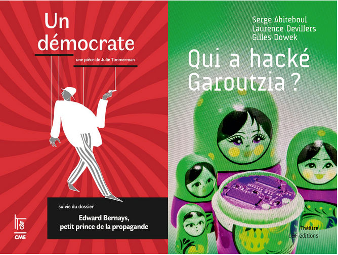 Les quatre ouvrages de la collection Fiction