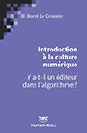 couverture de Introduction culture numerique