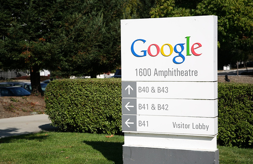 S'orienter dans le Googleplex, par Laughing Squid, licence CC, flickr